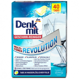 Таблетки для посудомоечных машин Denkmit Multi-Power Revolution 40шт