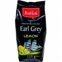 Чай черный Bastek Bastek Earl Grey Lemon 125г 