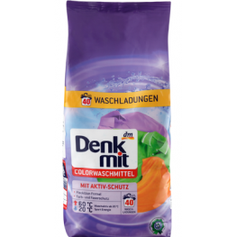  Порошок для стирки Denkmit Colorwaschmittel для цветного 2,7 кг