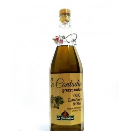 Оливковое масло нефильтрованное La Contadina grezzo naturale 1л
