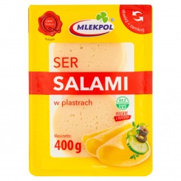 Сыр Salami Mlekpol (нарезка) 400г 