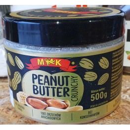  Арахисовая паста Penut Butter CRUNCHY ТМ MK  500г