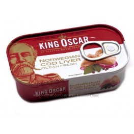 Печень трески King Oscar 121г